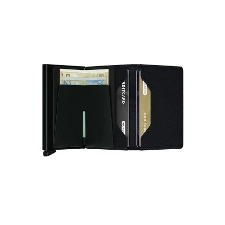 Secrid Slim Wallet Portemonnee Crisple Black 3 Secrid Slim Wallet Portemonnee Crisple Black - Afbeelding 3