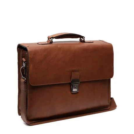 Chesterfield Soft Class Oxford Laptoptas 15,6" Cognac 1 Chesterfield Soft Class Oxford Laptoptas 15,6" Cognac
