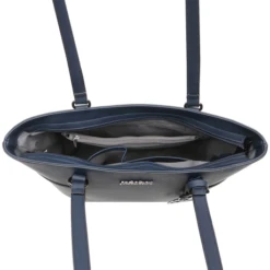 Pulcher New York Schoudertas 14" Donkerblauw 7 Pulcher New York Schoudertas 14" Donkerblauw -Mode Tassenwinkel p 330 kleur donkerblauw binnenkant