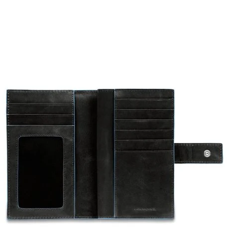Piquadro Blue Square Women Wallet Black 3 Piquadro Blue Square Women Wallet Black - Afbeelding 3