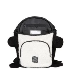 Pick & Pack Rugzak S Teddy Panda Shape Black -Mode Tassenwinkel pp1003 01 inside 1