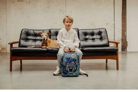 Pick & Pack Rugzak M Dangerous Cat Jeans Blue 7 Pick & Pack Rugzak M Dangerous Cat Jeans Blue - Afbeelding 7