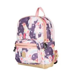 Pick & Pack Rugzak M Unicorn Birds Purple Rain -Mode Tassenwinkel pp20212 26 frontside