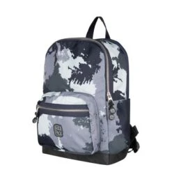 Pick & Pack Rugzak M Faded Camo Grey -Mode Tassenwinkel pp20301 02 frontside