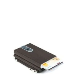 Piquadro Black Square Compact Wallet Dark Brown -Mode Tassenwinkel pp5585b3r tm dett1 1
