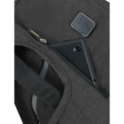 Samsonite Securipak Laptop Backpack 15.6" Black Steel -Mode Tassenwinkel prod col 128822 t061 top pocket