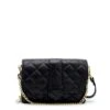 MOSZ Krisbag Telefoontasje Quilted Black Shiny Light Gold