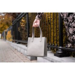 Charm London Radlett Shopper Small Grey -Mode Tassenwinkel radlett shopper s grey 7