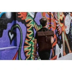 Laauw RAW Tribunal Rugzak Dark Brown -Mode Tassenwinkel raw tribunal dark brown 6