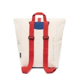 Lefrik Mini Roll Backpack 13" Bauhaus Block 7 Lefrik Mini Roll Backpack 13" Bauhaus Block -Mode Tassenwinkel roll mini bauhaus block trasera