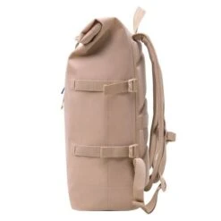 GOT BAG RollTop Backpack 15" Sand 13 GOT BAG RollTop Backpack 15" Sand -Mode Tassenwinkel rolltop warmsand side 01