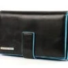 Piquadro Blue Square Women Wallet Black