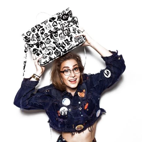 OldSchool Bags Schooltas Extra Large Dark Side Special Fashion Edition 5 OldSchool Bags Schooltas Extra Large Dark Side Special Fashion Edition - Afbeelding 5