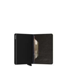 Secrid Slim Wallet Portemonnee Veg Black / Black 9 Secrid Slim Wallet Portemonnee Veg Black / Black -Mode Tassenwinkel secrid s veg black semi open 3