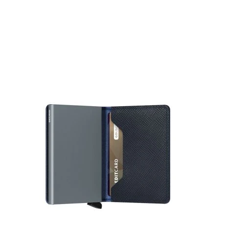 Secrid Slim Wallet Portemonnee Saffiano Navy 4 Secrid Slim Wallet Portemonnee Saffiano Navy - Afbeelding 4