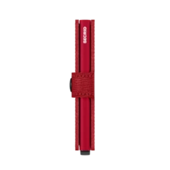 Secrid Mini Wallet Portemonnee Crisple Lipstick -Mode Tassenwinkel secrid miniwallet crisple lipstick side