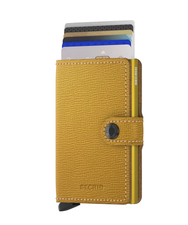 Secrid Mini Wallet Portemonnee Crisple Ochre 2 Secrid Mini Wallet Portemonnee Crisple Ochre - Afbeelding 2
