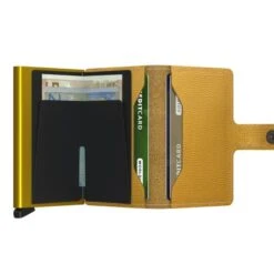 Secrid Mini Wallet Portemonnee Crisple Ochre 7 Secrid Mini Wallet Portemonnee Crisple Ochre -Mode Tassenwinkel secrid miniwallet crisple ochre open