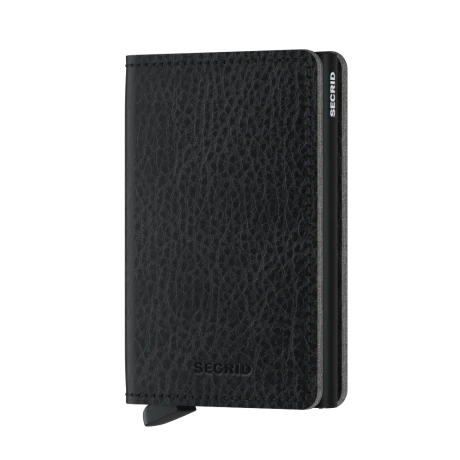 Secrid Slim Wallet Portemonnee Veg Black / Black 1 Secrid Slim Wallet Portemonnee Veg Black / Black