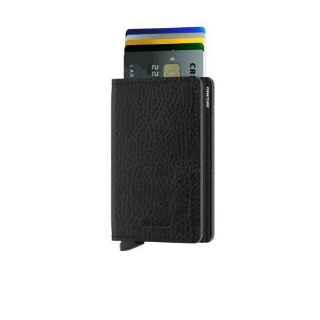 Secrid Slim Wallet Portemonnee Veg Black / Black 4 Secrid Slim Wallet Portemonnee Veg Black / Black - Afbeelding 4