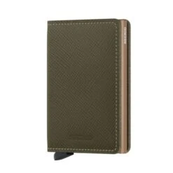 Secrid Slim Wallet Portemonnee Saffiano Olive