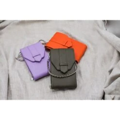 MOSZ Telefoontasje Vegan Dark Taupe Silver 7 MOSZ Telefoontasje Vegan Dark Taupe Silver -Mode Tassenwinkel sfeer mosz 007 2