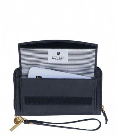 LouLou Essentiels SLB Robuste RFID Wallet Black 3 LouLou Essentiels SLB Robuste RFID Wallet Black - Afbeelding 3