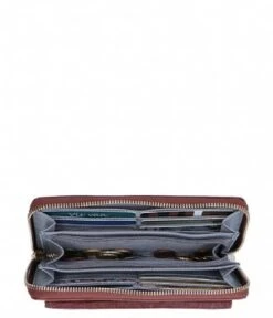 LouLou Essentiels SLB Classic Croc RFID Wallet Cacao 7 LouLou Essentiels SLB Classic Croc RFID Wallet Cacao -Mode Tassenwinkel slb149lg 029 029 4 600