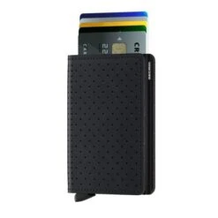 Secrid Slim Wallet Portemonnee Perforated Black 7 Secrid Slim Wallet Portemonnee Perforated Black -Mode Tassenwinkel spf black 1 front cards