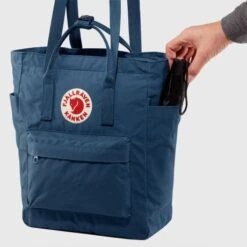 Fjallraven Fjällräven Kanken Totepack Sky Blue -Mode Tassenwinkel tote detail 3 1