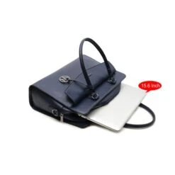 Wimona Valentina Schoudertas Laptop 15.6" Dark Blue -Mode Tassenwinkel valentina dark blue 3