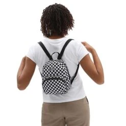 Vans Wm Got This Mini Backpack Black White -Mode Tassenwinkel vans mini black white
