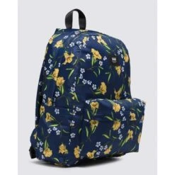 Vans Old Skool H2O Rugzak 15" Dress Blues White Flowers -Mode Tassenwinkel vn0a5e2s 5s2 alt6