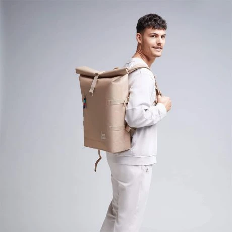 GOT BAG RollTop Backpack 15" Sand 3 GOT BAG RollTop Backpack 15" Sand - Afbeelding 3