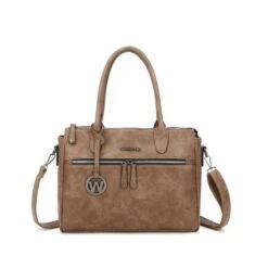 Wimona Bambina Schoudertas Taupe