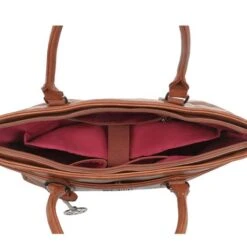 Wimona Carmina Schoudertas 13.3" Cognac 9 Wimona Carmina Schoudertas 13.3" Cognac -Mode Tassenwinkel wimona carmina cognac 4