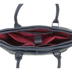 Wimona Carmina Schoudertas 13.3" Donkerblauw -Mode Tassenwinkel wimona carmina donkerblauw 4