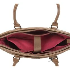Wimona Carmina Schoudertas 13.3" Taupe 9 Wimona Carmina Schoudertas 13.3" Taupe -Mode Tassenwinkel wimona carmina taupe 4