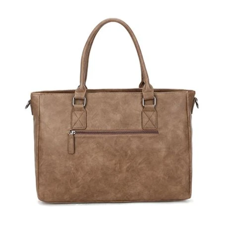 Wimona Carmina Schoudertas 13.3" Taupe 5 Wimona Carmina Schoudertas 13.3" Taupe - Afbeelding 5