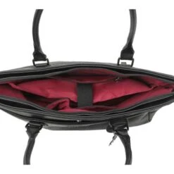 Wimona Carmina Schoudertas 13.3" Black -Mode Tassenwinkel wimona carmina zwart 4