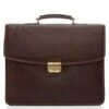 Castelijn & Beerens Verona 3-Vaks Laptoptas 15.6'' Mocca