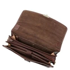 Castelijn & Beerens Verona 3-Vaks Laptoptas 15.6'' Mocca -Mode Tassenwinkel xl 689599 mo open laptoptas 15 6 tablet mocca
