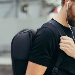 Salzen Alpha Backpack Leather Charcoal Black -Mode Tassenwinkel zen bac 005 801 35zen bac 005 801 35 1542378243342