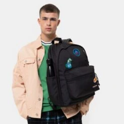 Eastpak Office Zippl'r Rugzak Camp Patch Black -Mode Tassenwinkel zipplr camp patch 3